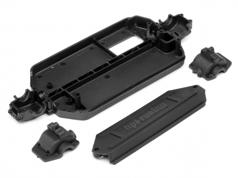 HPI Hauptchassis/Getriebebox Set (Recon) 105503