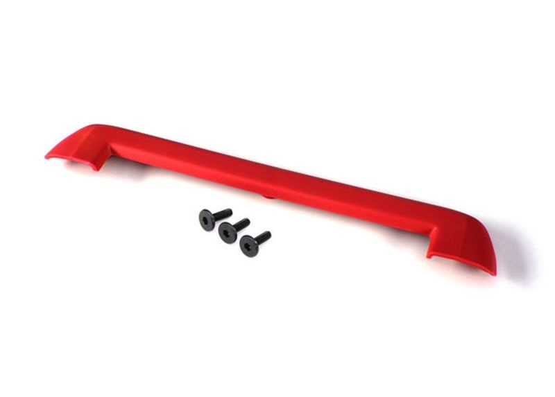 Traxxas Tailgate Schutz rot + Schrauben 8912R