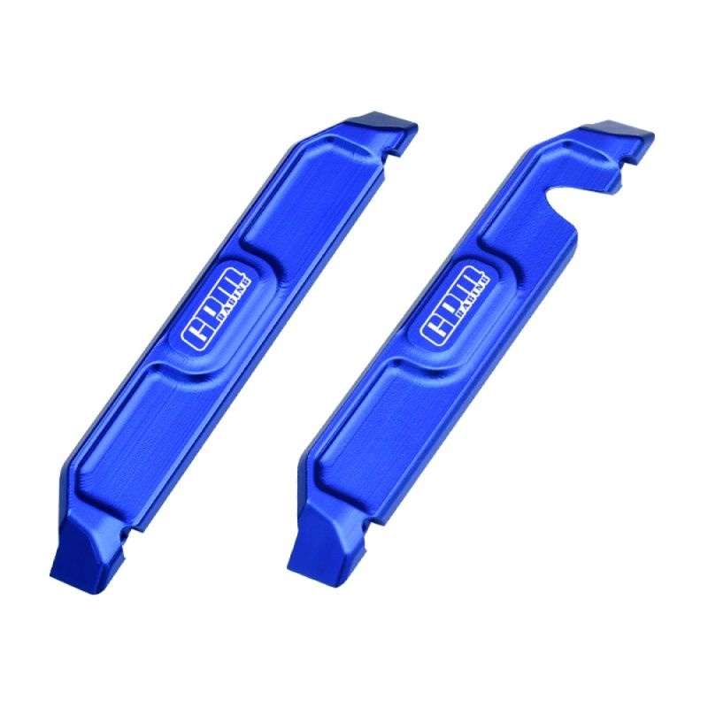 GPM Alu-Nerfbars Chassis blau (2) TRX MiniMaxx TXMM014B