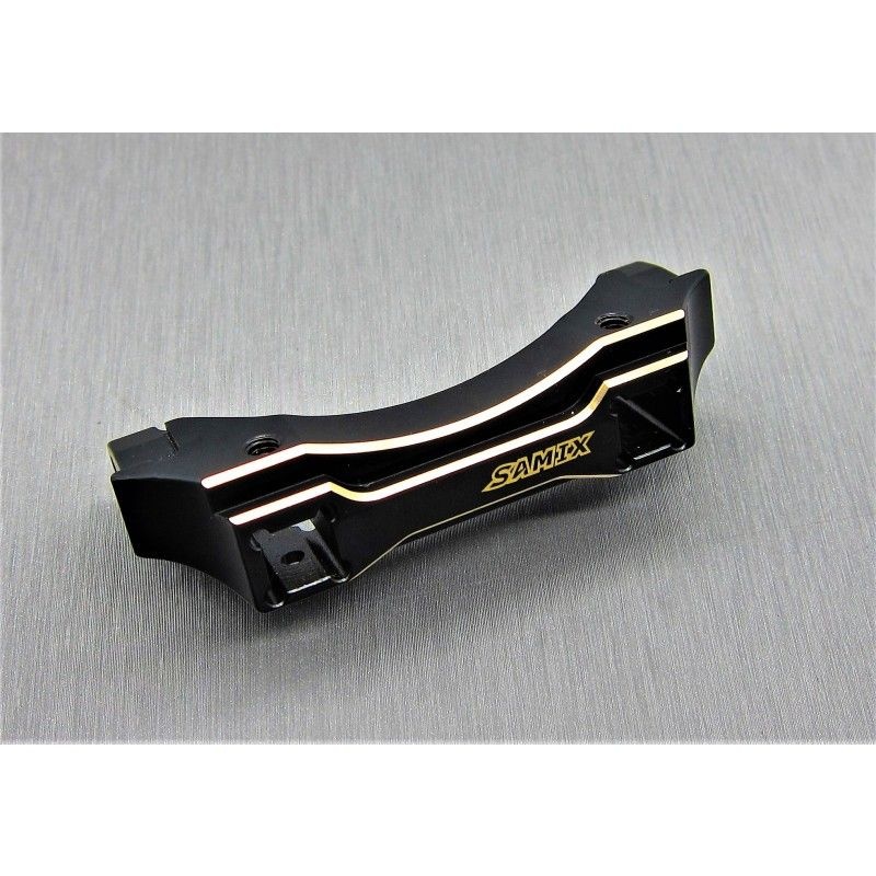 SAMIX Messing vorn Bumper BefestigungsSet schwarz für TRX TRX4 & 6 TRX4-4060