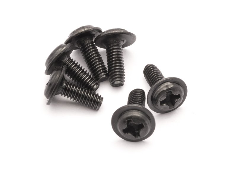 MAVERICK Rundkopfschraube mit Flansch M3x8mm (6St.) 150045