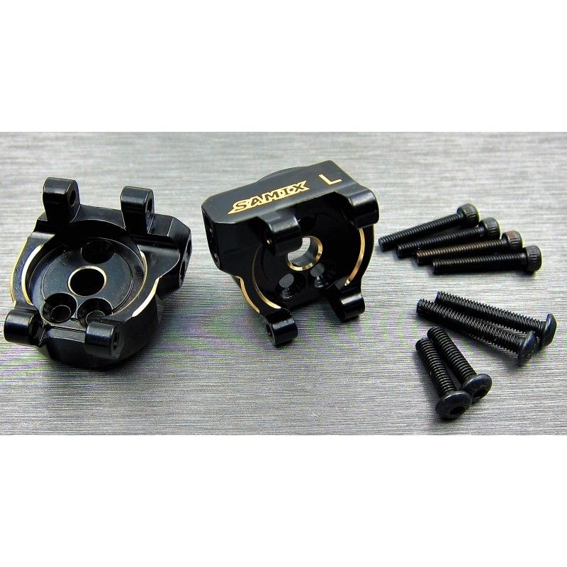 SAMIX Messing Radträger hinten schwarz für TRX TRX4 & 6 TRX4-4064