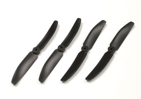 Kyosho LUFTSCHRAUBE DRONE RACER (4) SCHWARZ DR005BK