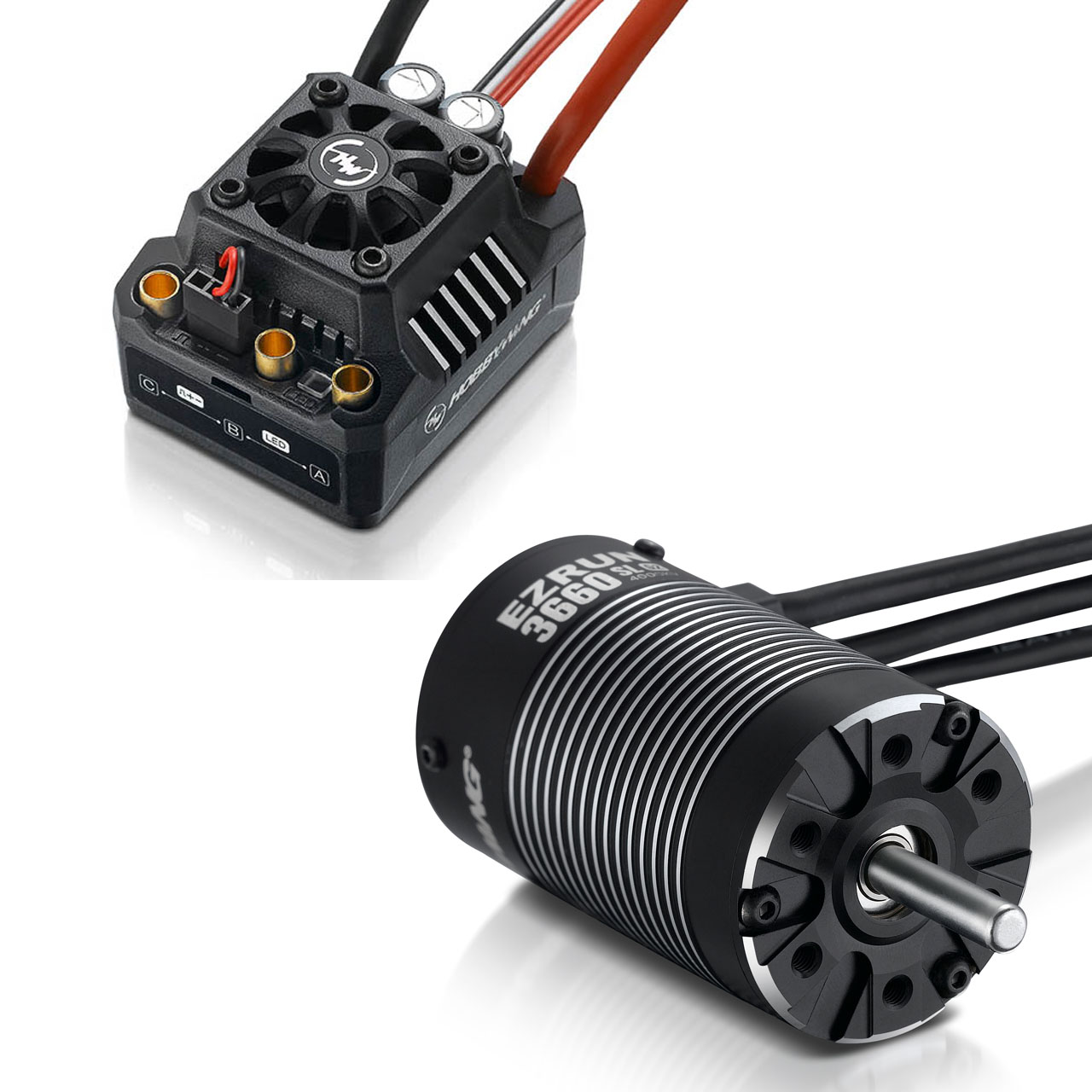 Hobbywing EzRun Combo MAX10 SCT 3660SL, 4000kv, 1/10 Waterpr 38010201