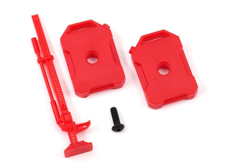 Traxxas Kraftstoffkanister / Wagenheber für Land Rover Defender Karosserie 9712 9721