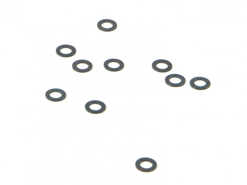 HPI Unterlagscheibe M3x6x0.5mm schwarz(10St) Z203