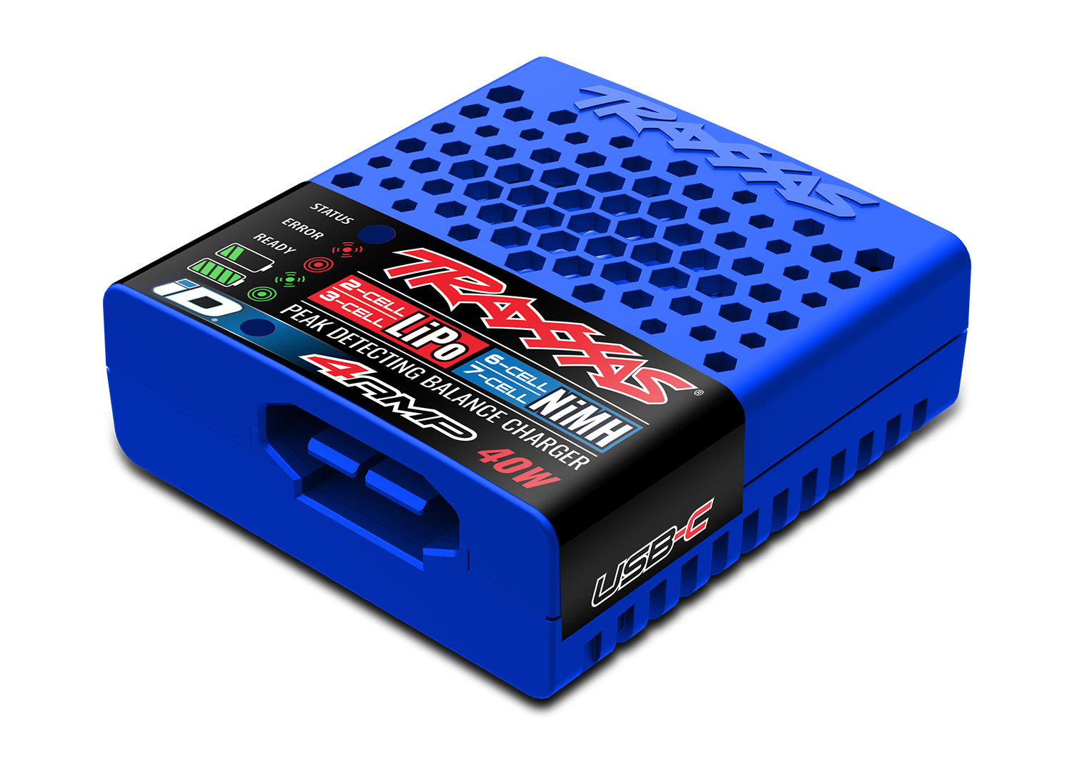 Traxxas USB-C-Multi Lader 40W NiMH/LIPO mit iD-Akkuerkennung** 2985