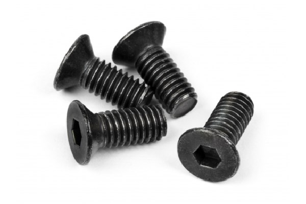 HPI Senkkopfschraube M4x10mm (Sechskant/Dünn/4ST) Z307