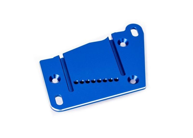 Traxxas Motorplatte Alu blau Maxx Slash 10263-BLUE