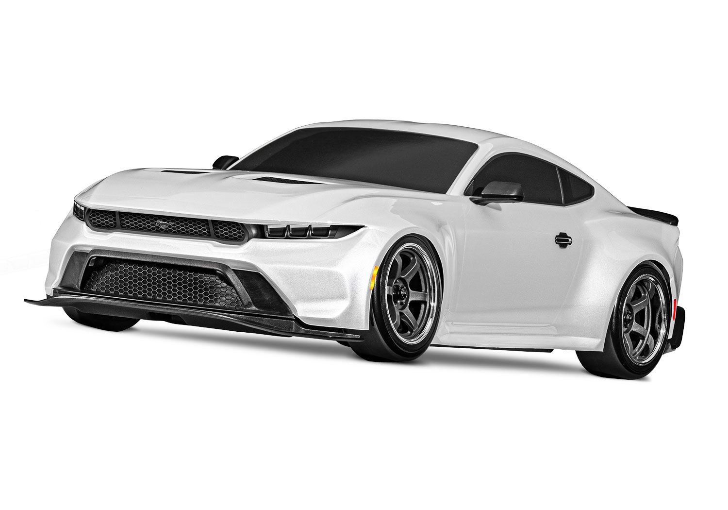Traxxas 4-TEC Ford Mustang weiß 1/10 Drift RTR Brushed ohne Akku und Ladegerät 105237-4-WHT