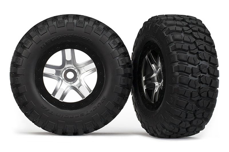 Traxxas Reifen auf Felge montiert hi S1-Compound Foam-Einlage 5975X