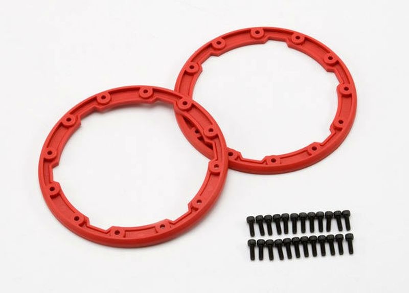 Traxxas Seitenschutzringe Felge rot 5667