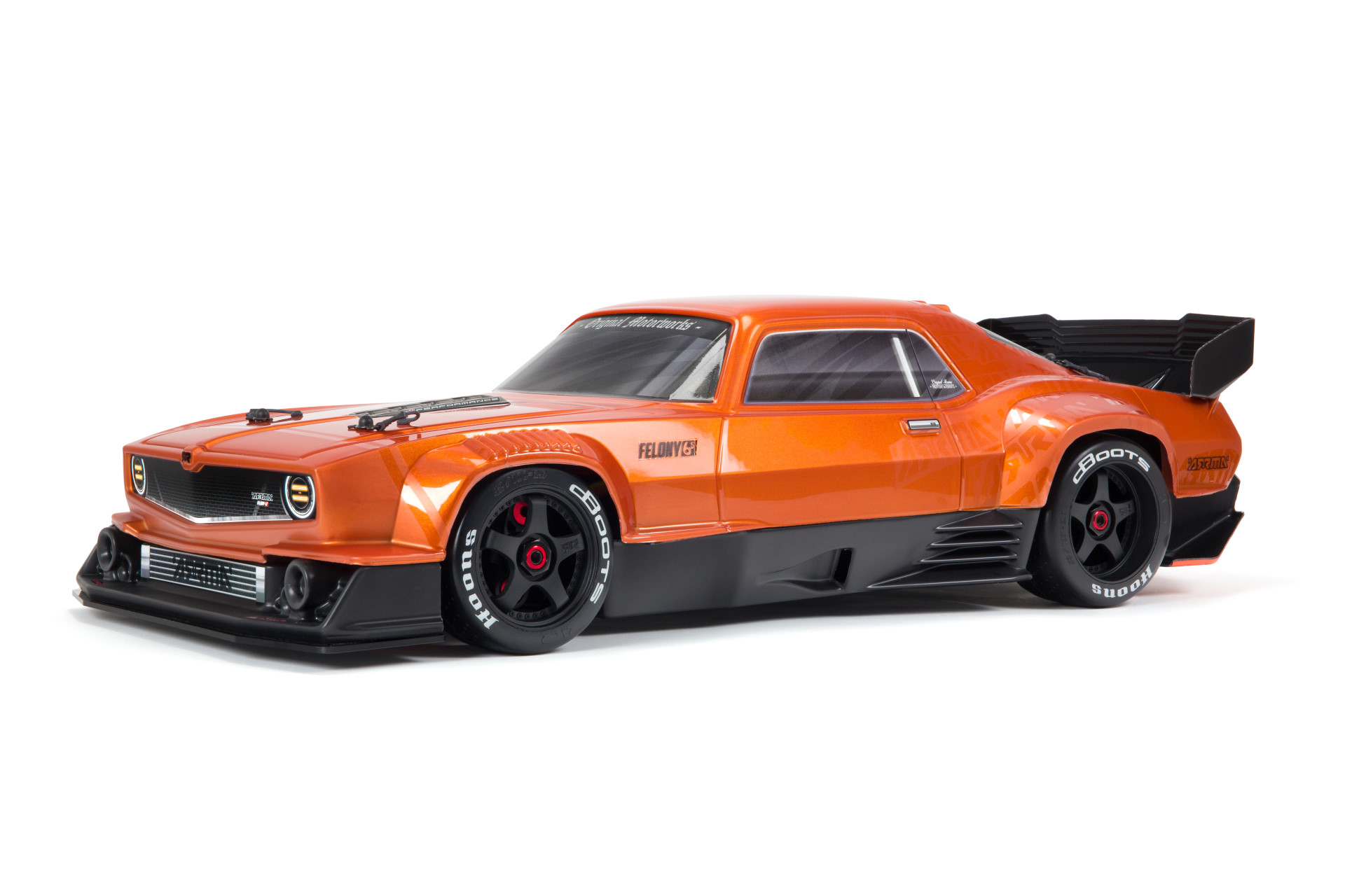 ARRMA 1/7 FELONY 6S BLX Street Bash All-Road Muscle Car RTR Orange ARA7617V2