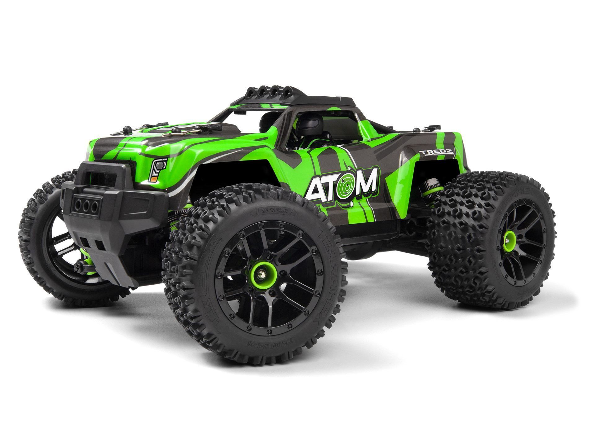 Maverick Atom AT1 1/18 4WD Elektro Monstertruck Grün 150568